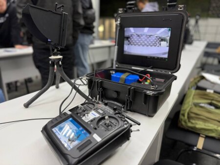 Дрони на оптоволокні