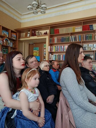 Зустріч з письменником-воїном Олегом Бородаєм.