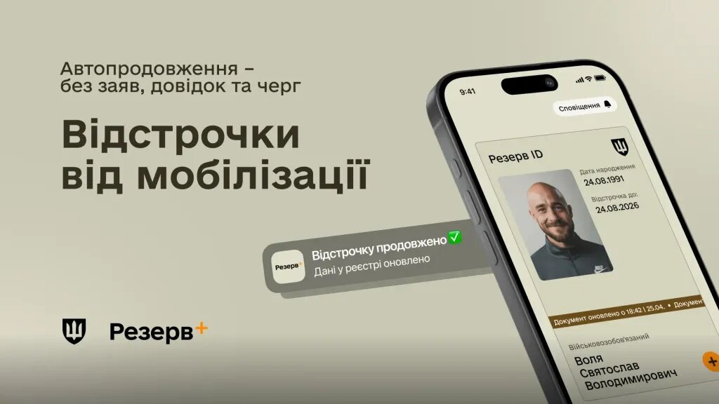 Понад 90% відстрочок тепер продовжуються автоматично