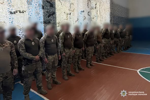 Поліцейських стрілецького батальйону Харківщини нагородили за сумлінну службу та відданість Україні
