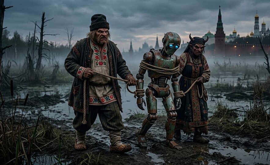 монстри в росії і робот