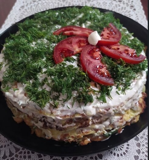 Кабачковий торт
