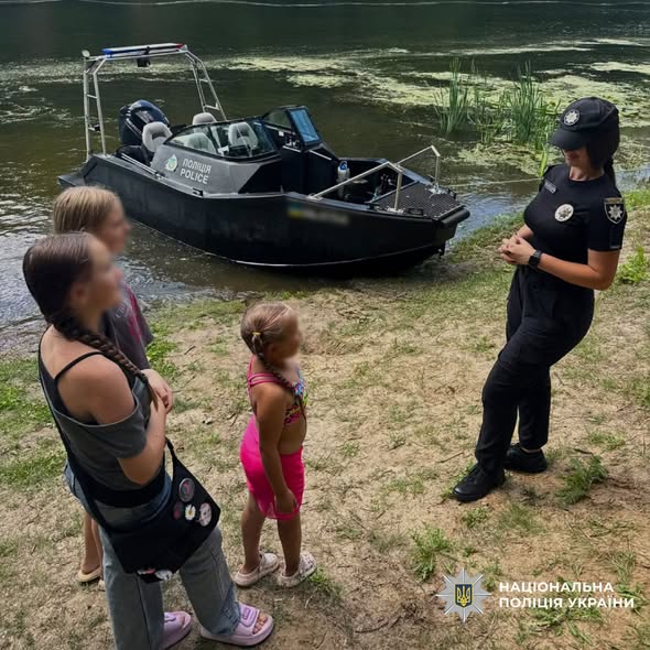 Безпека на водоймах: поліцейські Чугуївщини проводять профілактичні рейди