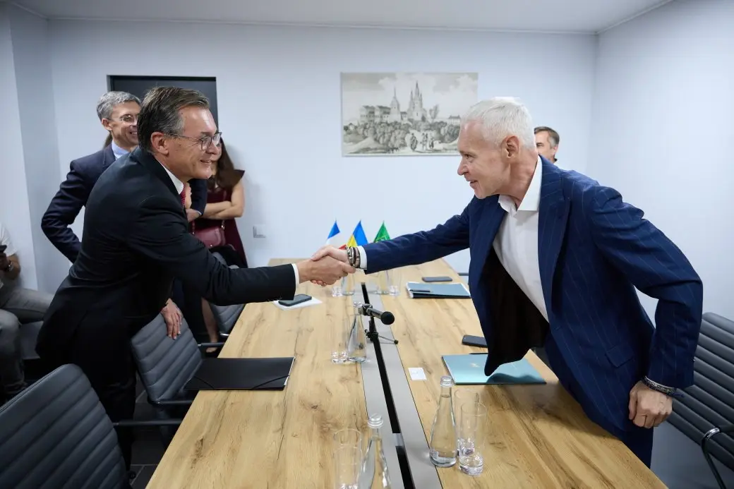 Терехов провів зустріч з новопризначеним Надзвичайним і Повноважним Послом Франції