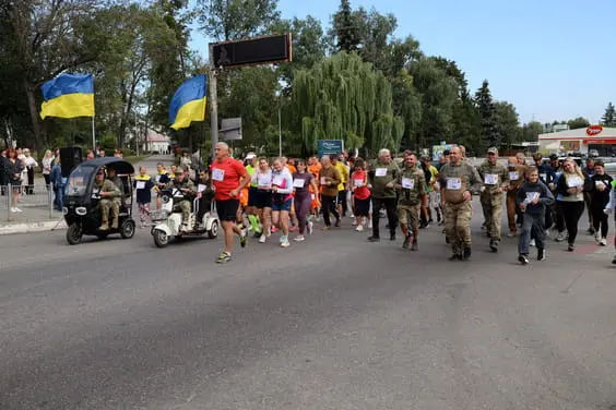 У Змієві відбувся щорічний забіг на вшанування пам’яті полеглих Захисників України