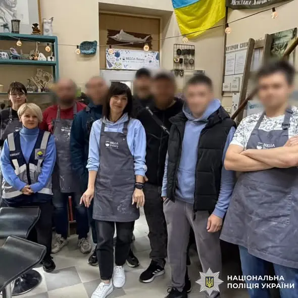 Глинотерапія для поліцейських Харківщини