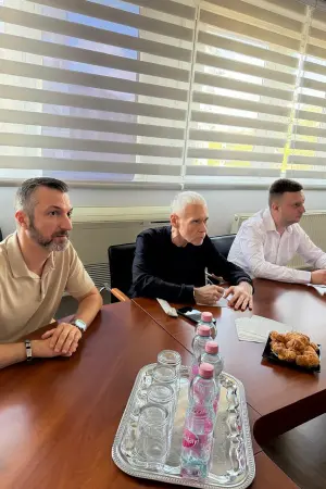 Ігор Терехов під час робочого візиту до Дебрецена