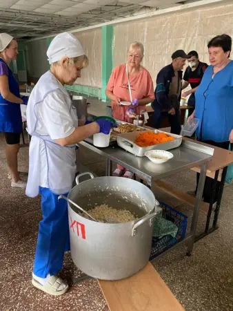 Пункти видачі гарячого харчування.