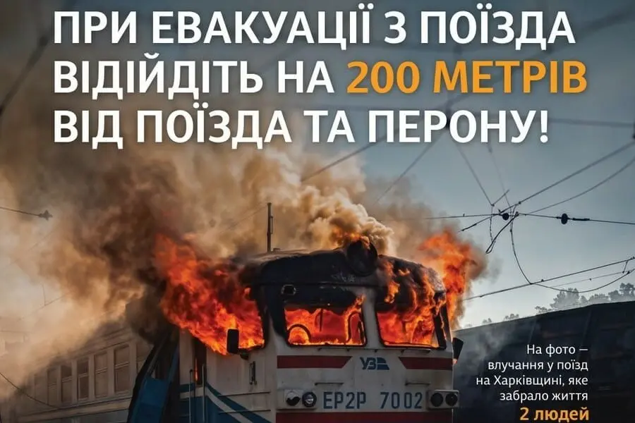 Евакуація з поїзда