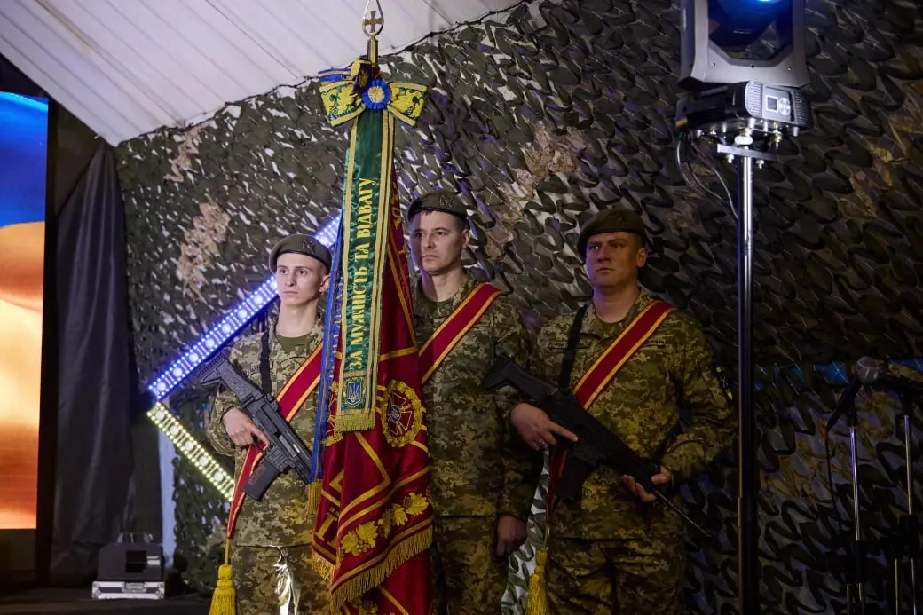 26-ї річниця з дня заснування 92-ї окремої штурмової бригади імені кошового отамана Івана Сірка