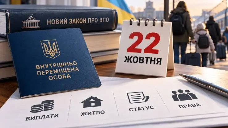 Закон України № 4924-IX «Про забезпечення прав і свобод внутрішньо переміщених осіб».