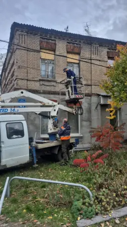 Наслідки ворожих атак в Основ’янському районі